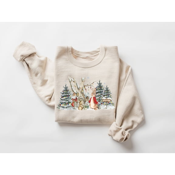 Rabbit Sweatshirt, Bunnies Sweater, Sweatshirt, Rabbit Mama , , Cute Sweatshirt For Women TSHIRT All Size S-5XL