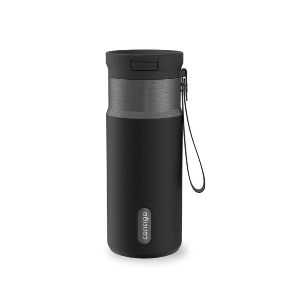 Contigo SnapSeal Travel Mug, 16 oz (473 ml), Insulated Stainless Steel Tumbler for Hot Coffee & Tea or Cold Drinks, 100% Leakproof, BPA & Lead-Free