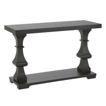 Steve Silver Dory Console Table with Plank Top, Ebony