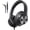 Black, variant on Wired Headphones with Mic, Volume & Playback Control, Over-Ear Foldable Headphones, 3.5mm Plug, 90? Swivel Ear Cups, 4.9ft -Free Cord for Tablet, Laptop, PC, School, Travel (Black)