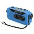thumbnail image 3 of Radio con linterna de emergencia, Radio de emergencia Linterna eléctrica manual Radio solar Radio de emergencia Artesanía excepcional, 3 of 14