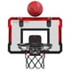 thumbnail image 3 of Juego de aro de baloncesto para montar en la pared con balón sobre la puerta rojo, 3 of 9
