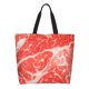 thumbnail image 1 of Balery Beef Steaks Bolsa Tote Estilo Estético con Cremalleras, Bolsa de Hombro, Bolsa de Compras Grande y Plegable, 1 of 8