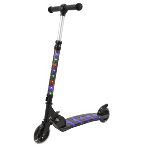 Electric Scooter for Kids Ages 6-12 Kids Colorful Lights Electric Scooter with Adjustable Height for Boys Girls