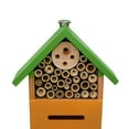 thumbnail image 3 of Casa de tos , Hotel de tos Colgantes para s, Mariposas, , Hábitat de tos Beneficiosos, Jardín de Hotel de Verde 12x7.5x23cm DYNWAVEMX Casa de insectos de madera, 3 of 3
