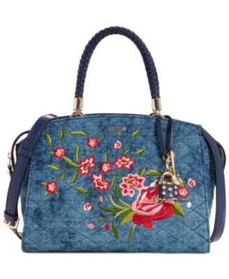guess embroidered bag
