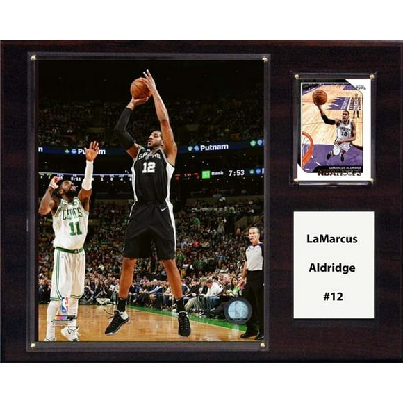 C&I Collectables 1215ALDRIDGESA NBA 12 x 15 Po LaMarcus Aldridge San Antonio Éperons Plaque de Joueur