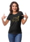 Black(Gold Glitter)