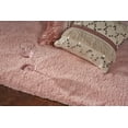 thumbnail image 5 of 3' x 5' Rose Pink Plain Area Rug, 5 of 5