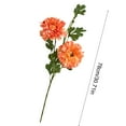 thumbnail image 3 of Artificial Peony Flowers Stems 30 Inch, Luxury Faux Peonies Bouquet for Vase Arrangement, Realistic Silk Peony Flowers for Home Wedding Hotel Farmhouse Decor(Orange), 3 of 6