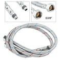 thumbnail image 6 of OTVIAP 2Pcs Stainless Steel Faucet Connector Flexible Water Supply Line Hoses Hot Cold, Water Supply Line, Flexible Hose, 6 of 8