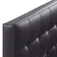 thumbnail image 5 of Modway Lily Twin Upholstered Faux Leather and Wood Headboard in Brown, 5 of 6