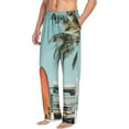 thumbnail image 6 of Sikiie Vintage Surf Van Beach Pajama Pants Men, PJ Bottoms, Sleep & Lounge Pants-Large, 6 of 6