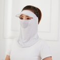 thumbnail image 6 of Vjnyvs 2pcs Unisex Visor Hat Fishing Sun Protector Caps UV Protection Face Neck Cover Foldable Sunhat Men Women Outdoor Sport Hiking Hats, 6 of 7