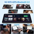 thumbnail image 4 of Blackview Tablet 10 inch Android 15,2025 AI Tablet, 4GB RAM 64GB ROM 1TB Expandable, Quad-Core, Widevine L1, 1280x800 IPS Touchscreen, 5G WiFi, BT 5.0, Dual Camera, 6600mAh (Blue), 4 of 8