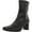 Black, variant on Aerosoles Womens Miley Faux Leather Block Heel Mid-Calf Boots