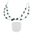 thumbnail image 1 of Decoración temporal de dientes con brackets metálicos y ligaduras, suministros elegantes para hacer tú mismo Verde, 1 of 10
