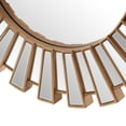 thumbnail image 2 of SHYFOY 24" Sunburst Decorative Gold Wall Mirror Round Wall Accent Mirror for Home Decor, 2 of 10