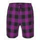 thumbnail image 3 of Fotbe Purple Black Plaid Trajes de Baño Estampados para Hombre, Shorts de Verano de Secado Rápido, Ropa de Playa, Bañadores-Large, 3 of 6
