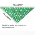 thumbnail image 4 of Christmas Triangle Dog Bandanas Double-Sided Printing Suitable For Small & Medium Dogs and Cats, 4 of 6