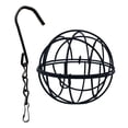 thumbnail image 2 of Comedero para Pájaros Sunnimix colgante con forma de globo dispensador de comida negro, 2 of 8