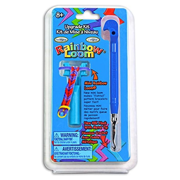 Rainbow Loom Upgrade Kit - Blue Metal Hook