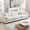 Beige, variant on 115" Memory-Foam Modular Sectional Sofa, Oversized Sectional Chaise Lounge Indoor with Removable Armrests, Minimalist Boneless Sectional Sofa Couch with Throw Pillows for Living Rooms, Tan