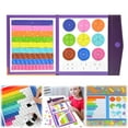 thumbnail image 2 of Jindong Toy Wooden Math Children Fraction Learning Fraction Book Educational, 2 of 9
