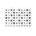 thumbnail image 1 of RYLABLUE Arrow Sign Icon Set Non-Slip Indoor/Outdoor Doormat 23.6x15.7 inches, 1 of 1