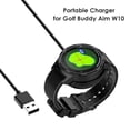 thumbnail image 4 of Cable de alimentación de carga de muelle de cargador de reloj inteligente USB de 1 m para Golf Buddy Aim W10 Ndcxsfigh Nuevos Originales, 4 of 8