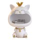 thumbnail image 1 of Adorno De Almacenamiento De Gato De La Suerte Estatua de gato de la suerte de resina, ornamento de almacenamiento, caja de llaves de entrada, decoración del hogar blanco Ehuebsd Libre de BPA, 1 of 3