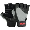 thumbnail image 3 of MRX Weight Lifting Gloves Gym Training Bodybuilding Fitness Glove Workout Men & Women Grey S, 3 of 7