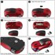 thumbnail image 4 of Car Wireless Mouse 2.4GHz Cool Sports Car Shape Wireless Mouse Optical Cordless Mouse with USB Receiver for PC Laptop 1600DPI 3 Buttons Red, 4 of 4