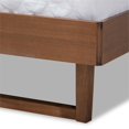 thumbnail image 5 of Bowery Hill Gray Upholstered Wood Full Size Platform Bed, 5 of 10