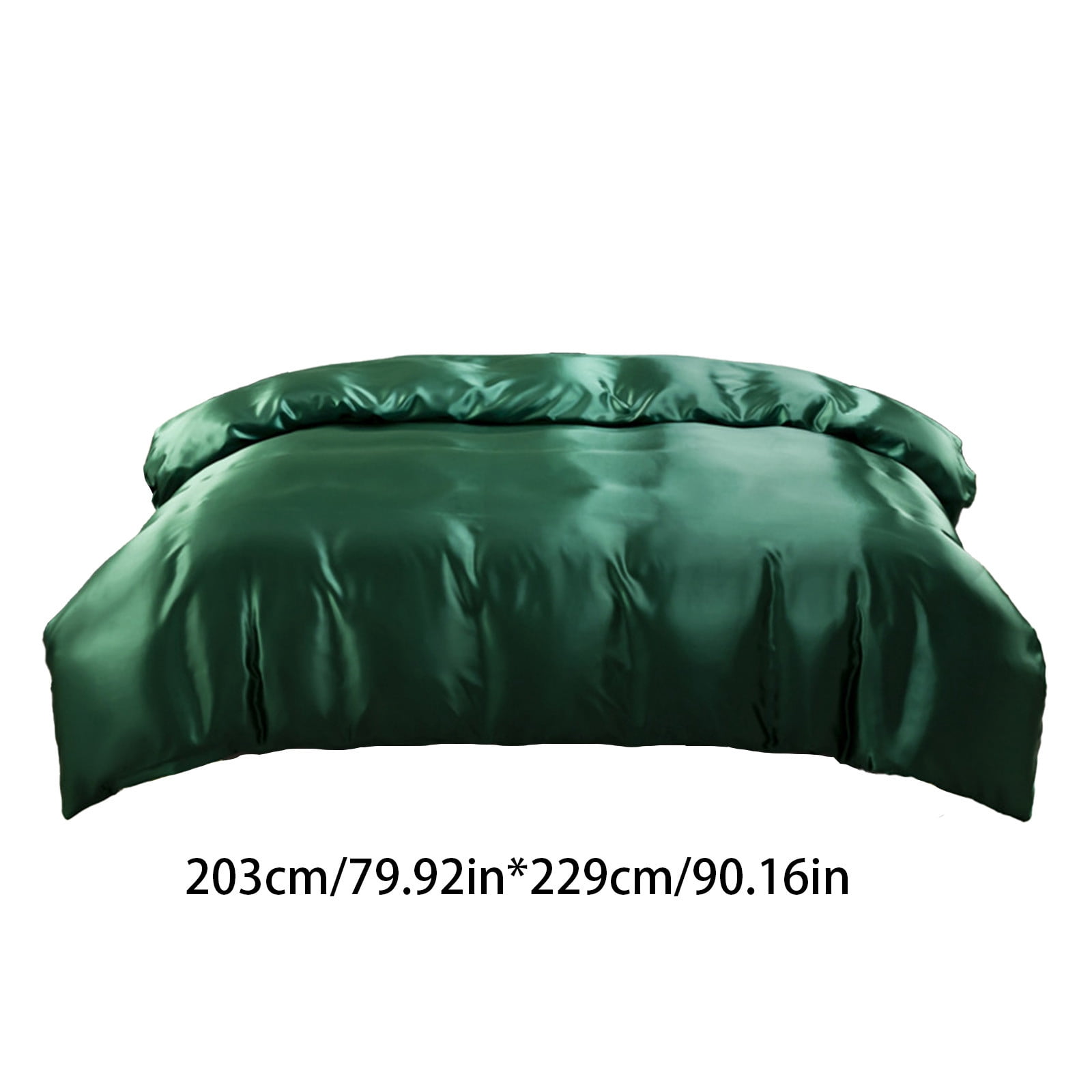 JingChun Silk Duvet Cover, Seamless, Breathable, Easy Care Zipper Closure, 1 Duvet Cover Only