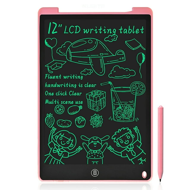 Amdohai LCD Writing Tablet 12 Inch Monochrome Screen with Stylus Drawing Writing Taking Notes Leaving