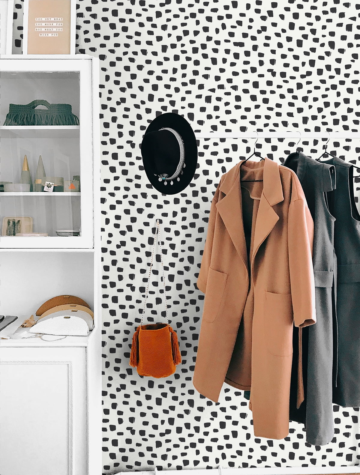 NextWall  Speckled Dot Peel and Stick Wallpaper - 20.5 in. W x 18 ft. L