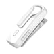 thumbnail image 1 of Cateissary 1 auricular de cuello compatible con Bluetooth Caja de carga Reducción de ruido Correr Caminar Llamar Reproducir música con micrófono Cables de audio/vídeo Blanco, 1 of 6
