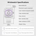 thumbnail image 6 of BOZLUN Mens Watch Fashion Casual Sport Waterproof Luminous Wrist Watches Equipped with Quartz Movement, 6 of 8