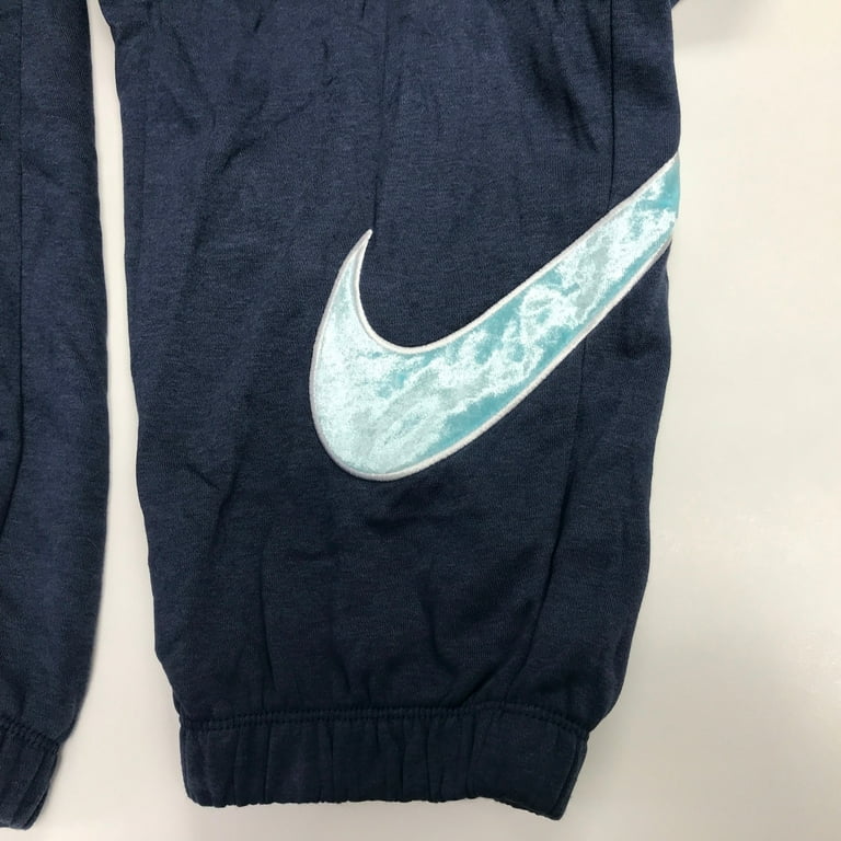Nike Sportswear Womens Thunder Blue Femme Mid Rise Sweatpants Plus Size 3X 60