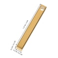 thumbnail image 2 of Houderco 10Ud Etiquetas Colgantes De Acero Inoxidable Dorado Para Grabado En Llaveros Y Collares, 2 of 6