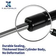 thumbnail image 5 of 2 Pcs 20inch 80Ibs/355N Black Lift Supports Struts Shocks Gas Spring Universal for RV Car Truck Boat, 5 of 7