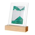 thumbnail image 2 of Imagen Arte Noche Luz Paisaje Pintura Arte Verde Gloria Imagen de arena dinámica, 2 of 8