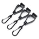 thumbnail image 1 of 10 soportes para guantes de trabajo de plástico negro, fáciles de limpiar, portátiles, reutilizables, de tamaño compacto, con clip para sujetar guantes de trabajo., 1 of 12
