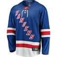thumbnail image 2 of Men's Fanatics Blue New York Rangers Breakaway Home Jersey, 2 of 3