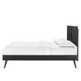 thumbnail image 6 of Platform Bed Frame, Twin Size, Wood, Black, Modern Contemporary Urban Design, Bedroom Master Guest Suite, 6 of 10