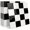 Checkered 1, variant on Peel and Stick Backsplash Subway Tiles, White Zig Zag Chevron  Self Adhesive Thicker Design Wall Tile Panels for Kitchen Bathroom Balcony (10-Sheet, 12"x9")