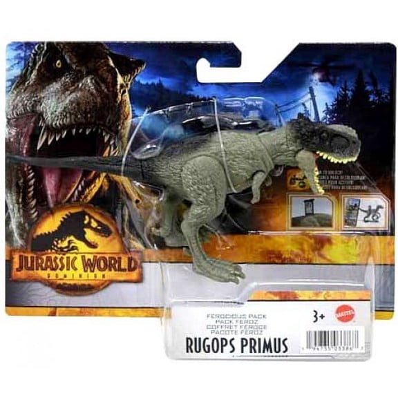 Jurassic World Ferocious Pack Dinosaur Action Figure 3 Year Olds & Up