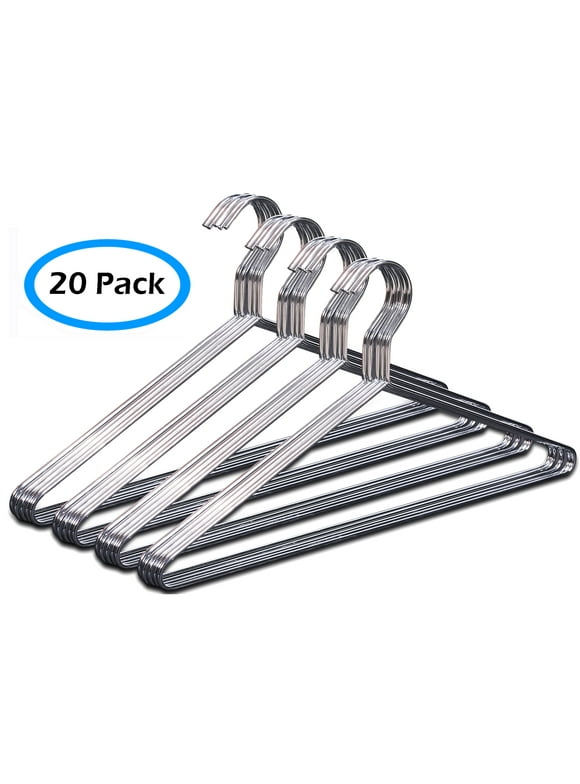 Metal Hangers in Laundry Storage & Organization