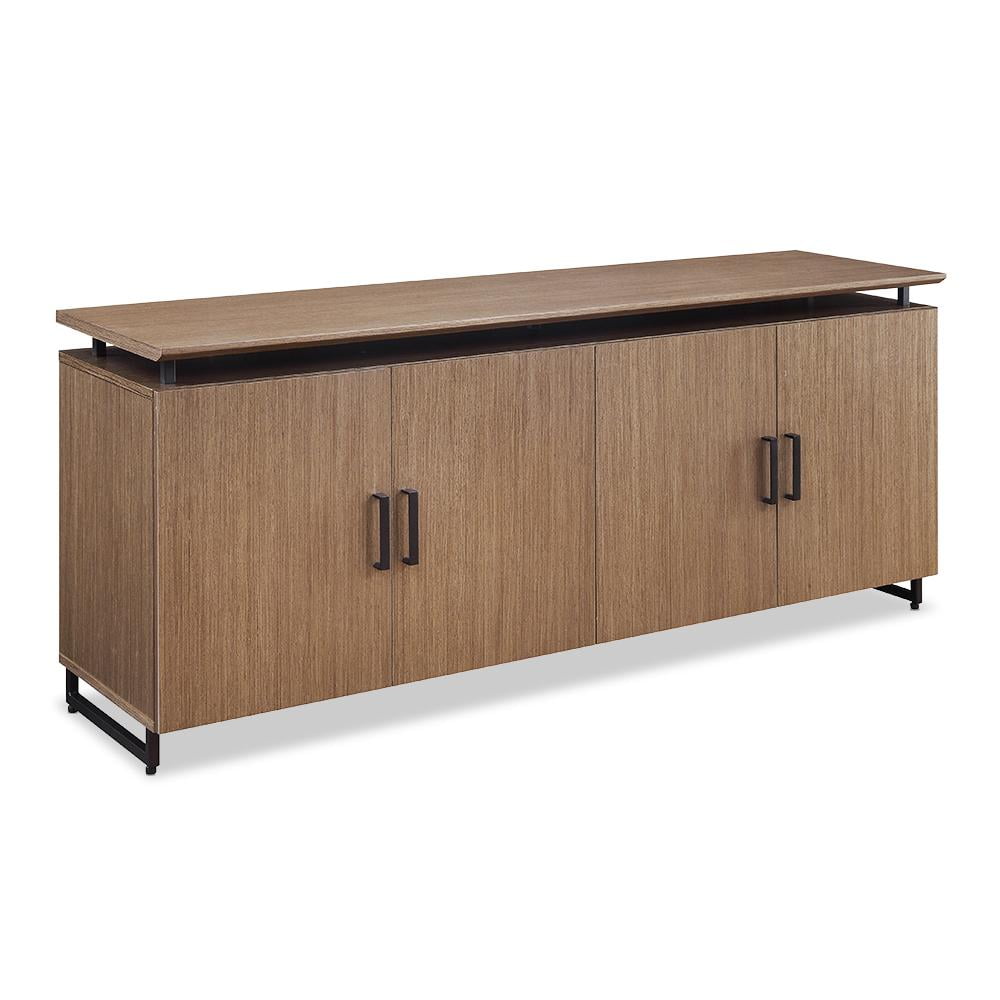 Forward Furniture Horizon 72" x 20" Office Storage 4 Wood Doors Attractive